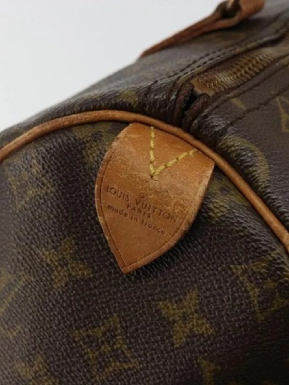 LOUIS VUITTON Monogram Speedy 30 Hand Bag M41526 LV Auth 176936 - Picture 12 of 16